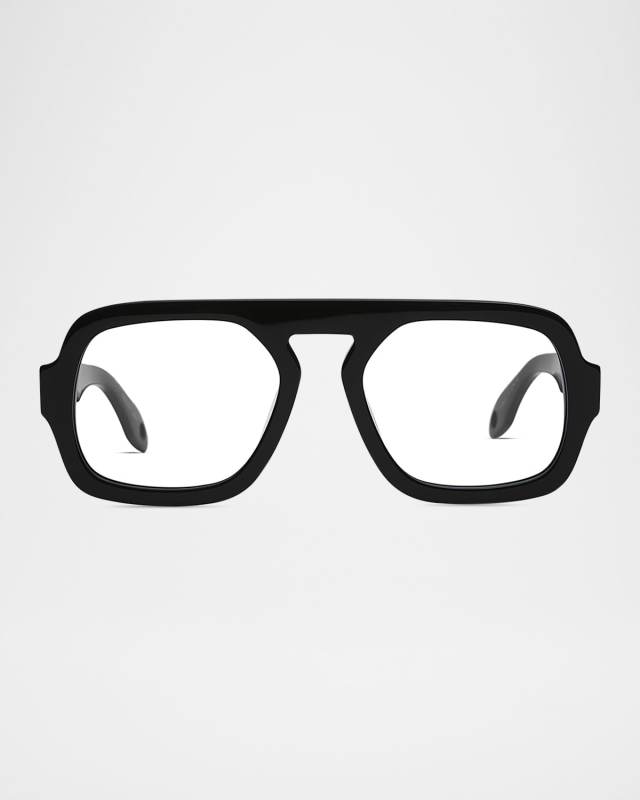 Jane Acetate Aviator Optical Glasses